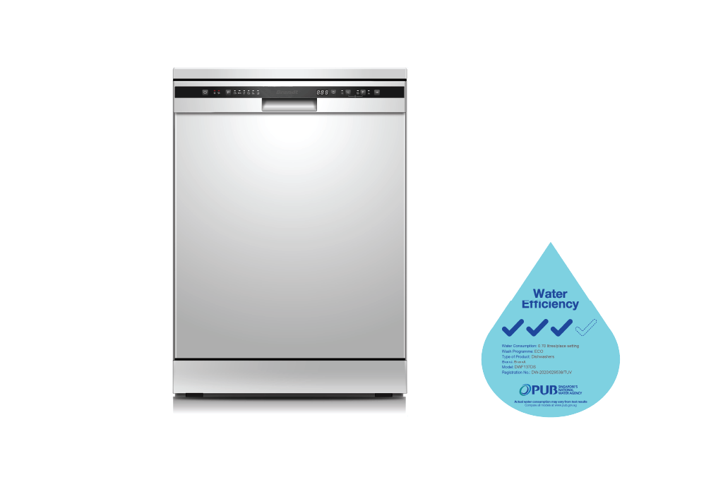 Freestanding dishwasher DWF137DS Brandt Electroménager